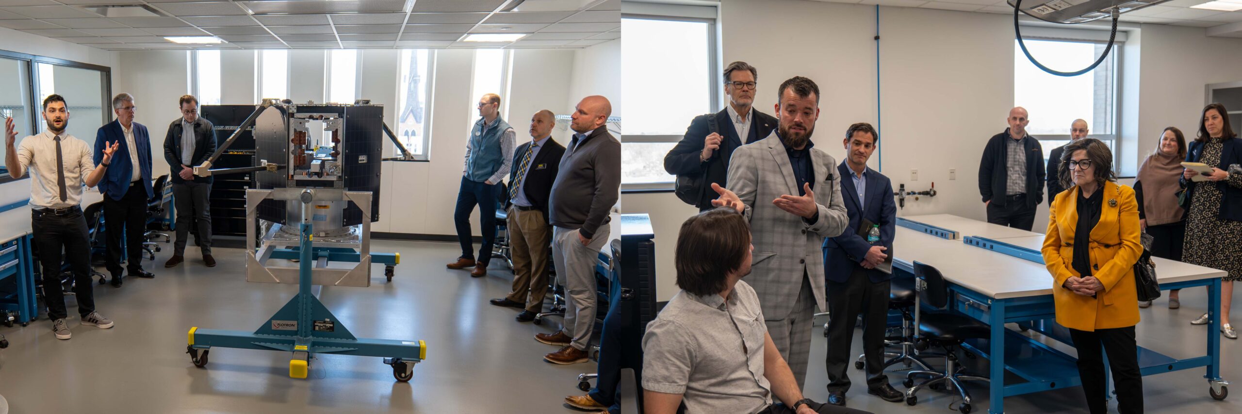 Greater Iowa City | Spaceflight Laboratory Tour | Van Allen Hall, Iowa City