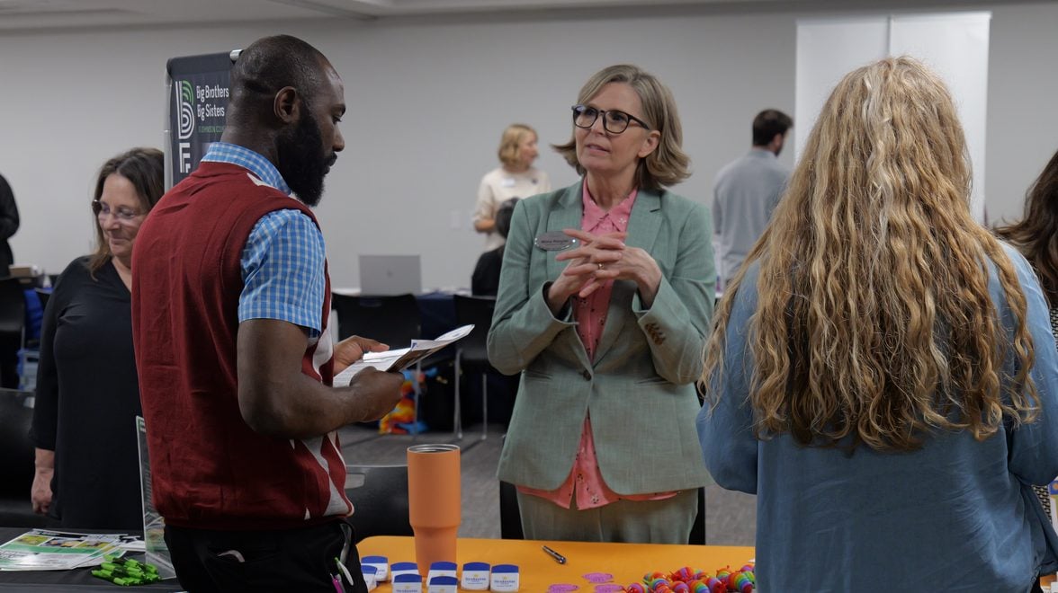 Nonprofits leader talks with community members about board service