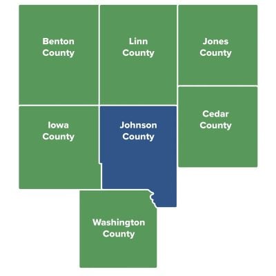 7-County Region Outline without a background